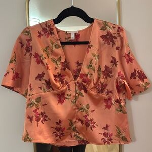 Floral crop top